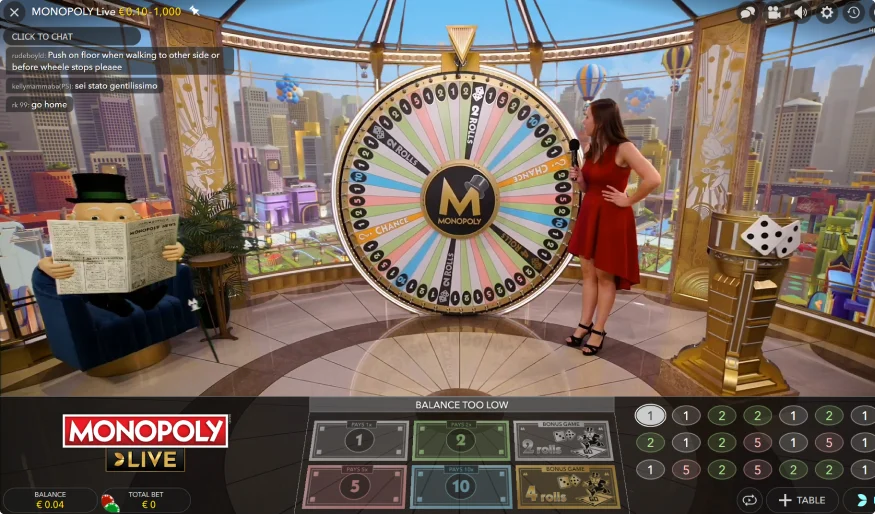 Monopoly Live stream preview